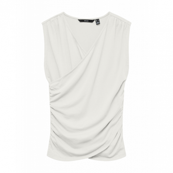 Camisetas Mujer Camiseta VERO MODA Kira V-neck Snow White