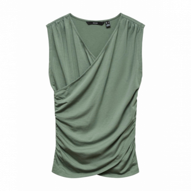 Camisetas Mujer Camiseta VERO MODA Kira V-neck Laurel Wreath