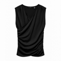 Camisetas Mujer Camiseta VERO MODA Kira V-neck Black