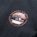 Camisetas Hombre Camiseta MARKET STUDIOS Have a Nice Race Black