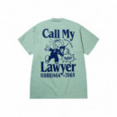 Camisetas Hombre Camiseta MARKET STUDIOS Walking and Talking Lawyer Green