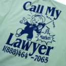 Camisetas Hombre Camiseta MARKET STUDIOS Walking and Talking Lawyer Green