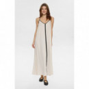 Vestidos Vestido NÜMPH Nualani Whitecap Gray