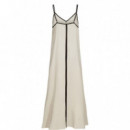 Vestidos Vestido NÜMPH Nualani Whitecap Gray