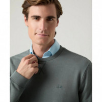 Scotta 1985 Sudadera Hombre Sudadera SCOTTA Classic Verde