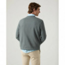 Scotta 1985 Sudadera Hombre Sudadera SCOTTA Classic Verde