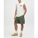 Camisetas Hombre Camiseta DEUS EX MACHINA Knucklebones Muscle Dirty White