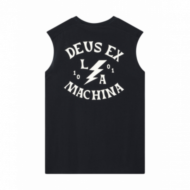 Camisetas Hombre Camiseta DEUS EX MACHINA Chinook Muscle Black