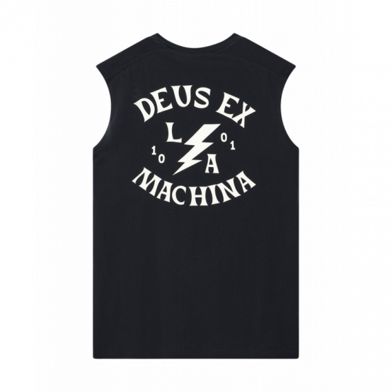 Camisetas Hombre Camiseta DEUS EX MACHINA Chinook Muscle Black