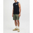 Camisetas Hombre Camiseta DEUS EX MACHINA Chinook Muscle Black