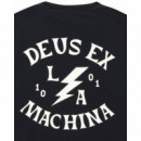 Camisetas Hombre Camiseta DEUS EX MACHINA Chinook Muscle Black