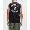 Camisetas Hombre Camiseta DEUS EX MACHINA Chinook Muscle Black