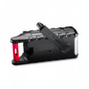 MIDLAND Radio Portatil BLUETOOTH ER300 Pro Roja/negra de Emergencia Solar,dynamo,recargable