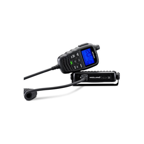MIDLAND Emisora Movil M5-PRO CB Integrado en el Microfono,Salida 4W