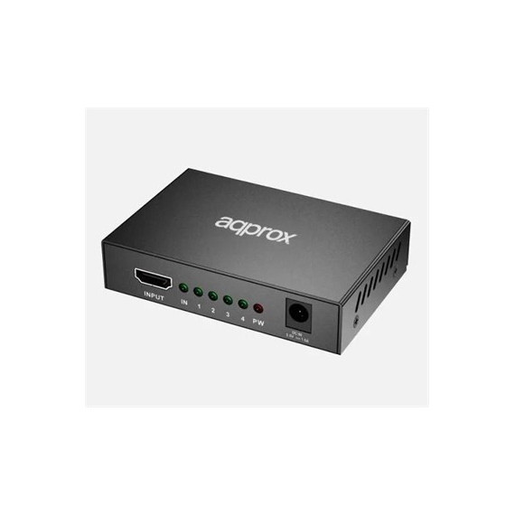 AQPROX Splitter Hdmi 4 Puertos 1 Entrada/4 Salidas appC31V3