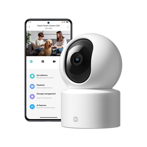 XIAOMI Camara Wifi C201 Blanco Full HD