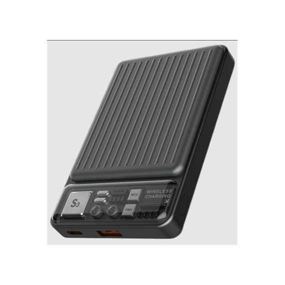 DEVIA Bateria Externa Magnetica 10000Mah Gris