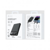 DEVIA Bateria Externa Magnetica 10000MAH Gris