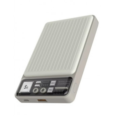 DEVIA Bateria Externa Magnetica 10000Mah Beige