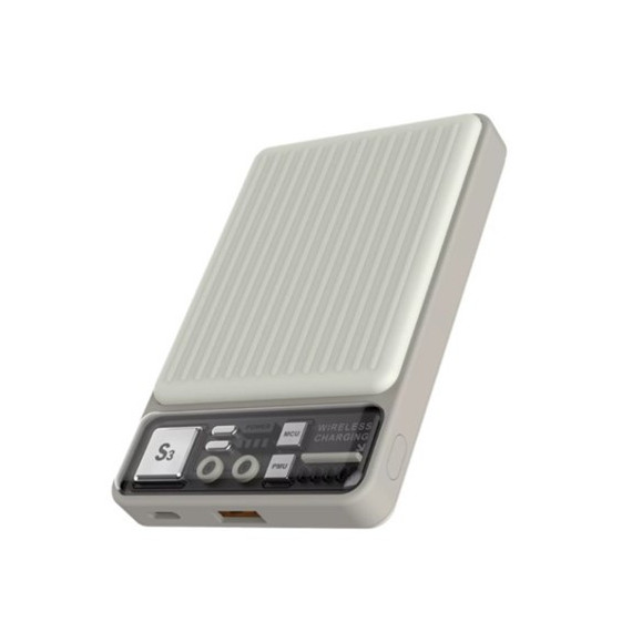 DEVIA Bateria Externa Magnetica 10000Mah Beige