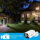 CÁMARA DE SEGURIDAD SMART HD TIPO BULLET VISION NOCTURNA 8MP VOLTEN