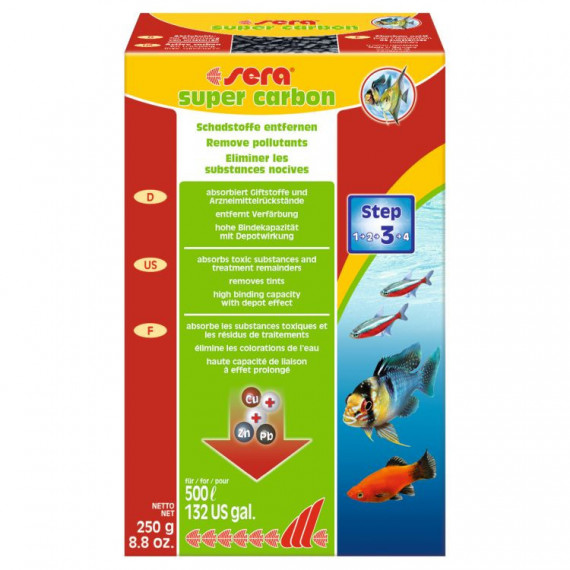 SERA Super Carbon 250 Gr
