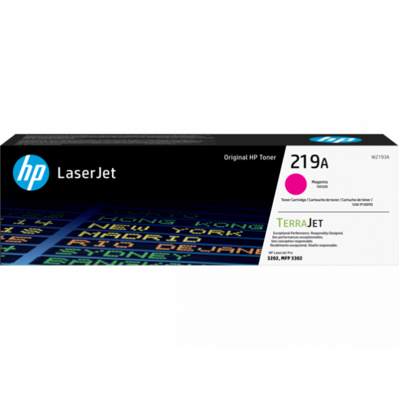 Toner HP 219A Magenta Laserjet Pro 3202DW 3302FDN 3202DN (W2193A)