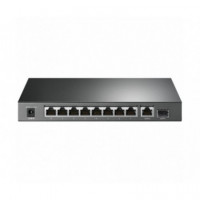 Switch TP-LINK TL-SG1210P de 9 Puertos Gigabit (8 Poe+) y 1 Puerto Sfp