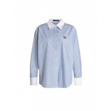 KARL LAGERFELD - Ikon Stripe Shirt - B72 - B3W11024/B72