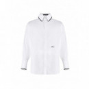 KARL LAGERFELD - Sketch Poplin Shirt - 100 - B3W11011/100