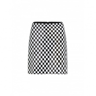 KARL LAGERFELD - Checkerboard Sequin Skirt - 101 - B3W12022/101