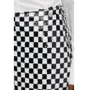 KARL LAGERFELD - Checkerboard Sequin Skirt - 101 - B3W12022/101