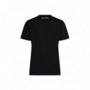 KARL LAGERFELD - Portrait Regular T-shirt - 999 - B3W17069/999