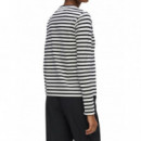 KARL LAGERFELD - Ikon Aquarelle C Lslv Top - 1VE - B3W17043/1VE