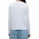 KARL LAGERFELD - Ikon Aquarelle C Lslv Top - B61 - B3W17043/B61