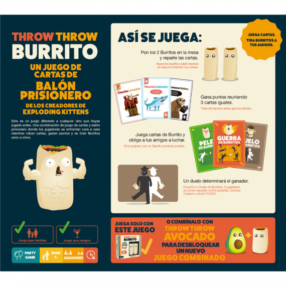 Throw Throw Burrito  ASMODEE - Guanxe Atlantic Marketplace