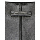 KARL LAGERFELD - K/pierced Md Tote Metallic - 979 - B3W30326/979