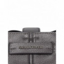 KARL LAGERFELD - K/pierced Mini Bucket Metallic - 979 - B3W30356/979