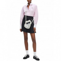 KARL LAGERFELD - Ikon Choupette Crossbody - 110 - B3W30341/110