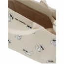 KARL LAGERFELD - Ikon Choupette Md Square Tote - 106 - B3W50064/106