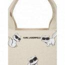KARL LAGERFELD - Ikon Choupette Md Square Tote - 106 - B3W50064/106