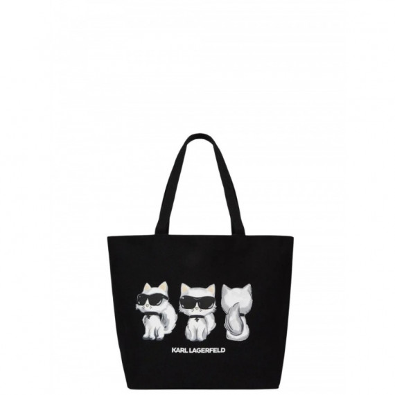 KARL LAGERFELD - Ikon 3SIDES Choup Rev Shopper - 999 - B3W50017/999