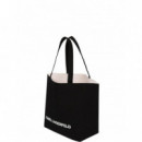 KARL LAGERFELD - Ikon 3SIDES Choup Rev Shopper - 999 - B3W50017/999