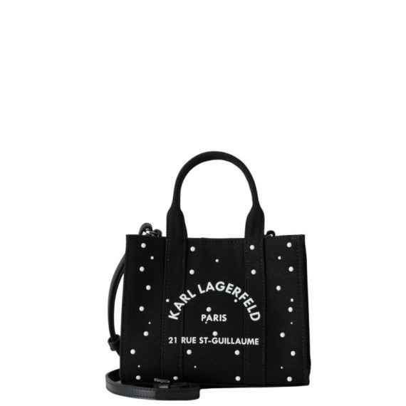 KARL LAGERFELD - K/rsg Square Mini Pearls Tote - 999 - B3W50025/999