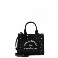 KARL LAGERFELD - K/rsg Square Mini Pearls Tote - 999 - B3W50025/999