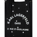 KARL LAGERFELD - K/rsg Square Mini Pearls Tote - 999 - B3W50025/999