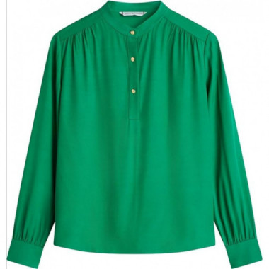 TOMMY HILFIGER - Vis Twill V-nk Blouse - L4F - F|WW0WW48178/L4F