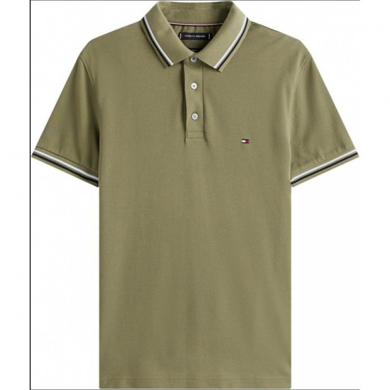 TOMMY HILFIGER - Tipped Slim Fit Seasonal Polo - L01 - F|MW0MW39993/L01