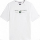 TOMMY HILFIGER - Bt Brand Love Mono Stack Tee - Ybr - F|MW0MW44053/YBR