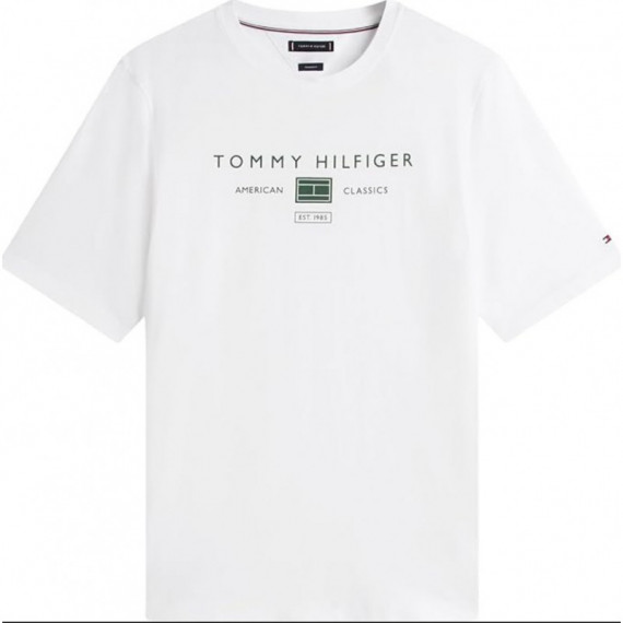 TOMMY HILFIGER - Bt Brand Love Mono Stack Tee - Ybr - F|MW0MW44053/YBR
